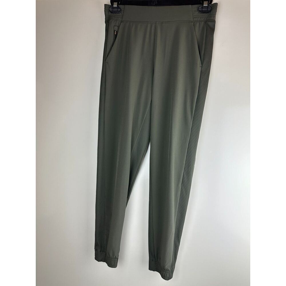 Athleta Brooklyn Legacy Mid Rise Jogger Mountain Olive Green Gray Women's Size 6 - Picture 2 of 8